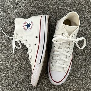 Converse All-Stars! White & red